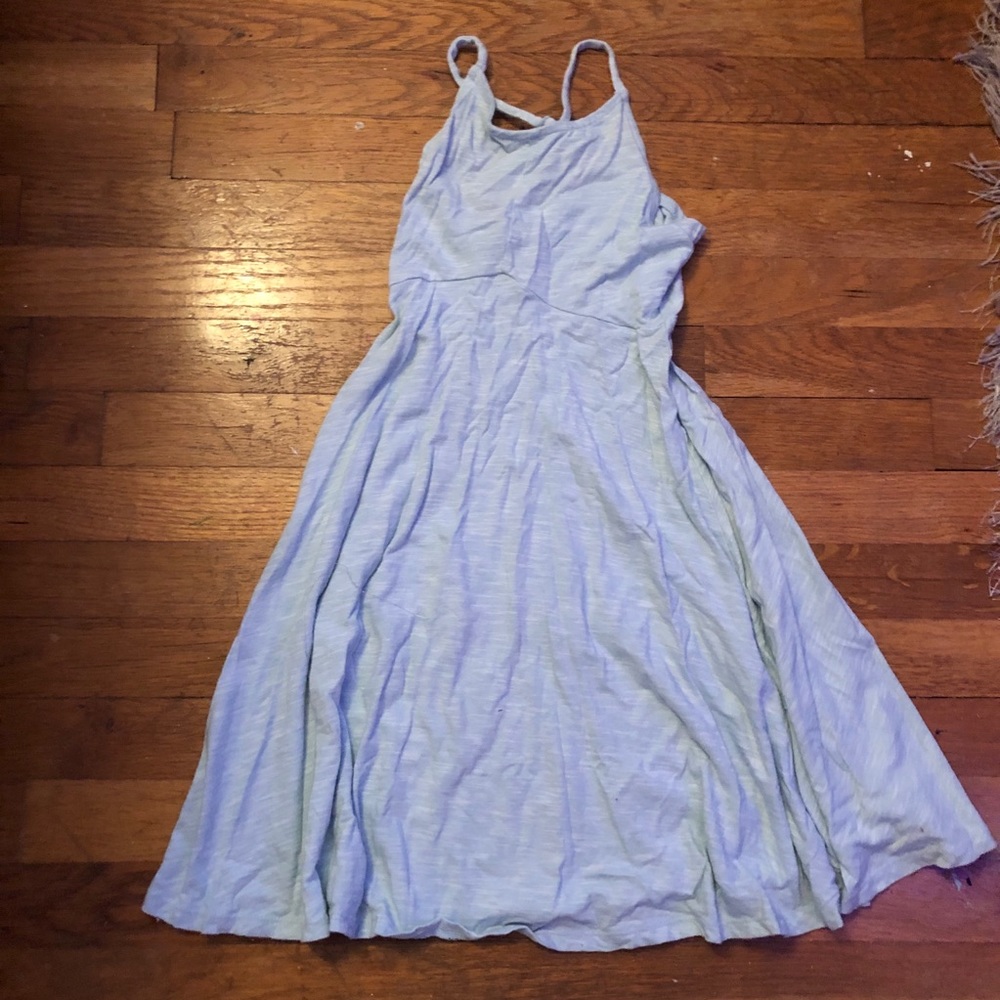 Blue summer dress